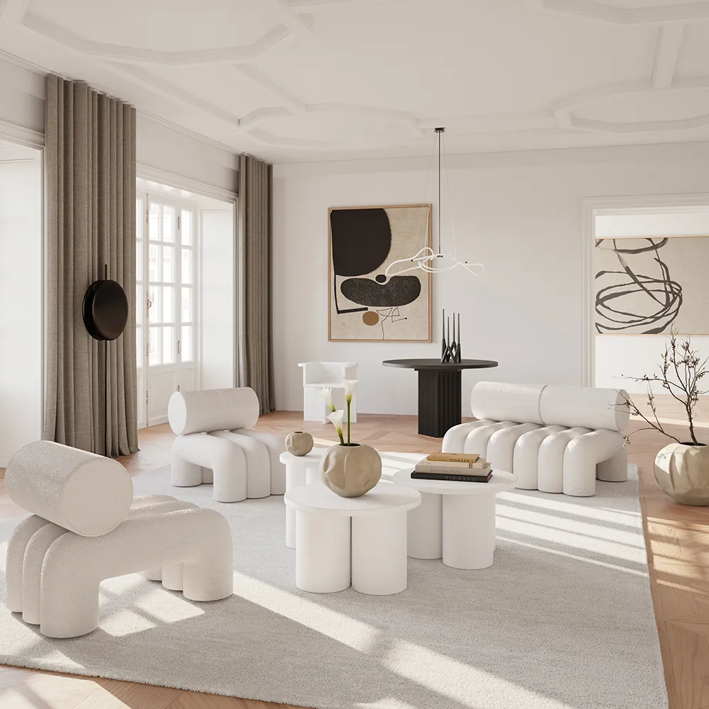 Foku lenestol - Off White