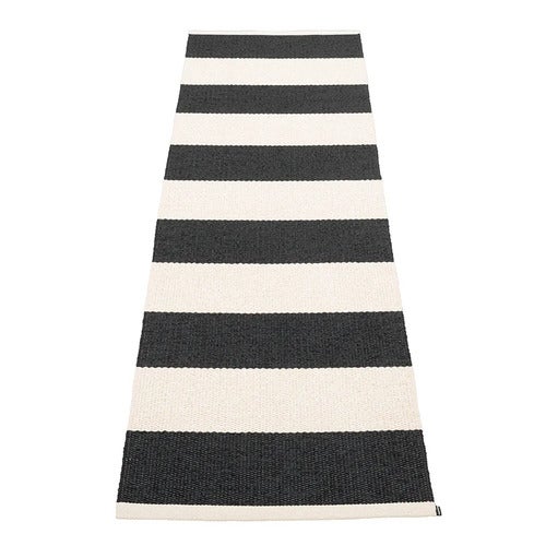 Bob teppe Black/Vanilla 70 x 225 cm