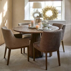 Whistler Dining Armchair montmartre weave warm mushroom