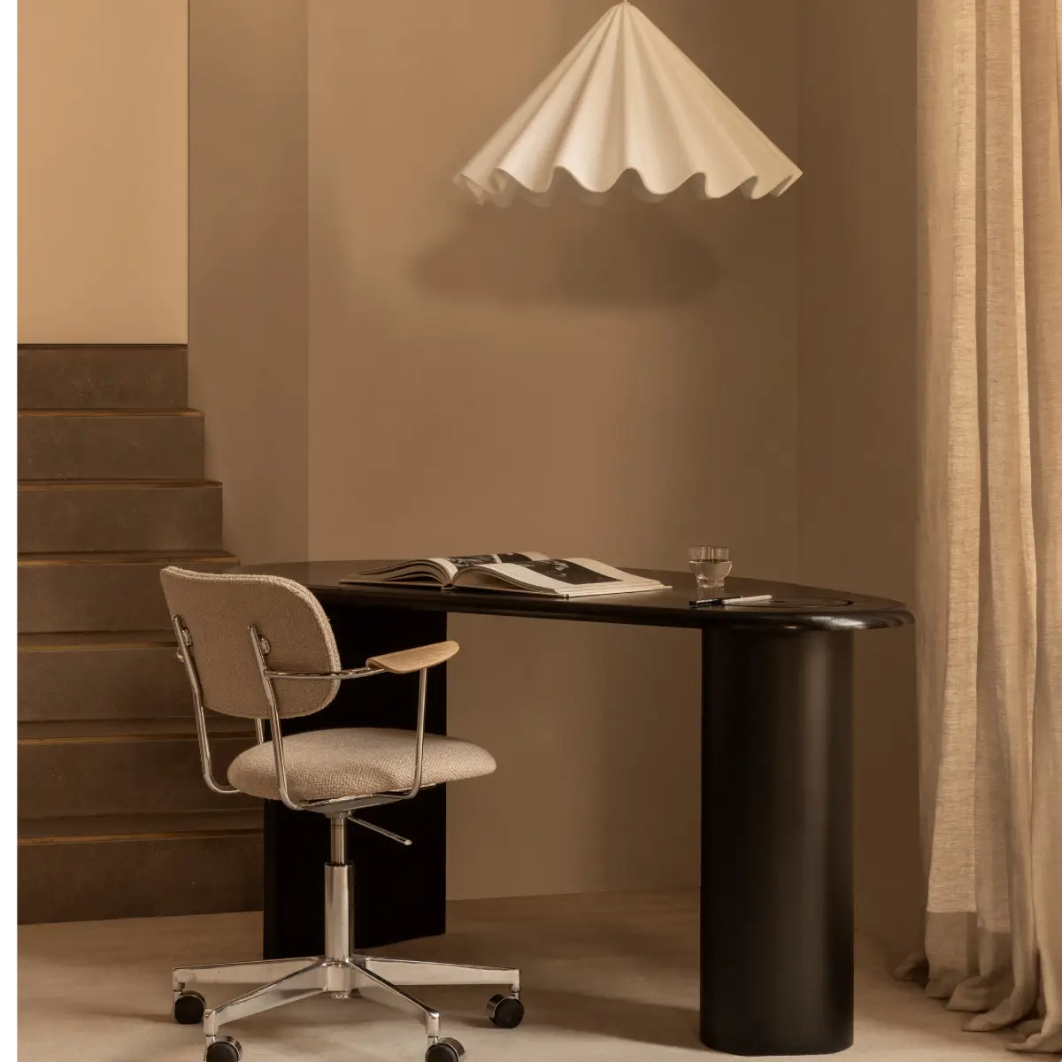Dancing Taklampe Offwhite Ø65 cm