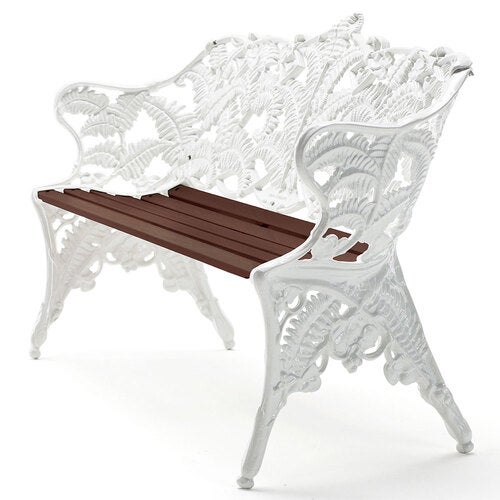 Sofa Classic / g:hvit / v:oljet mah. Byarums Bruk