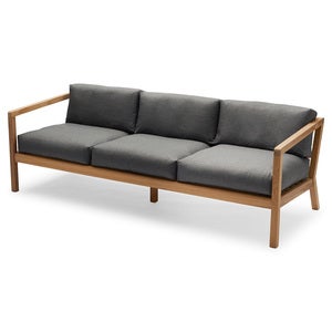 Virkelyst 3-Seater Charcoal Teak 