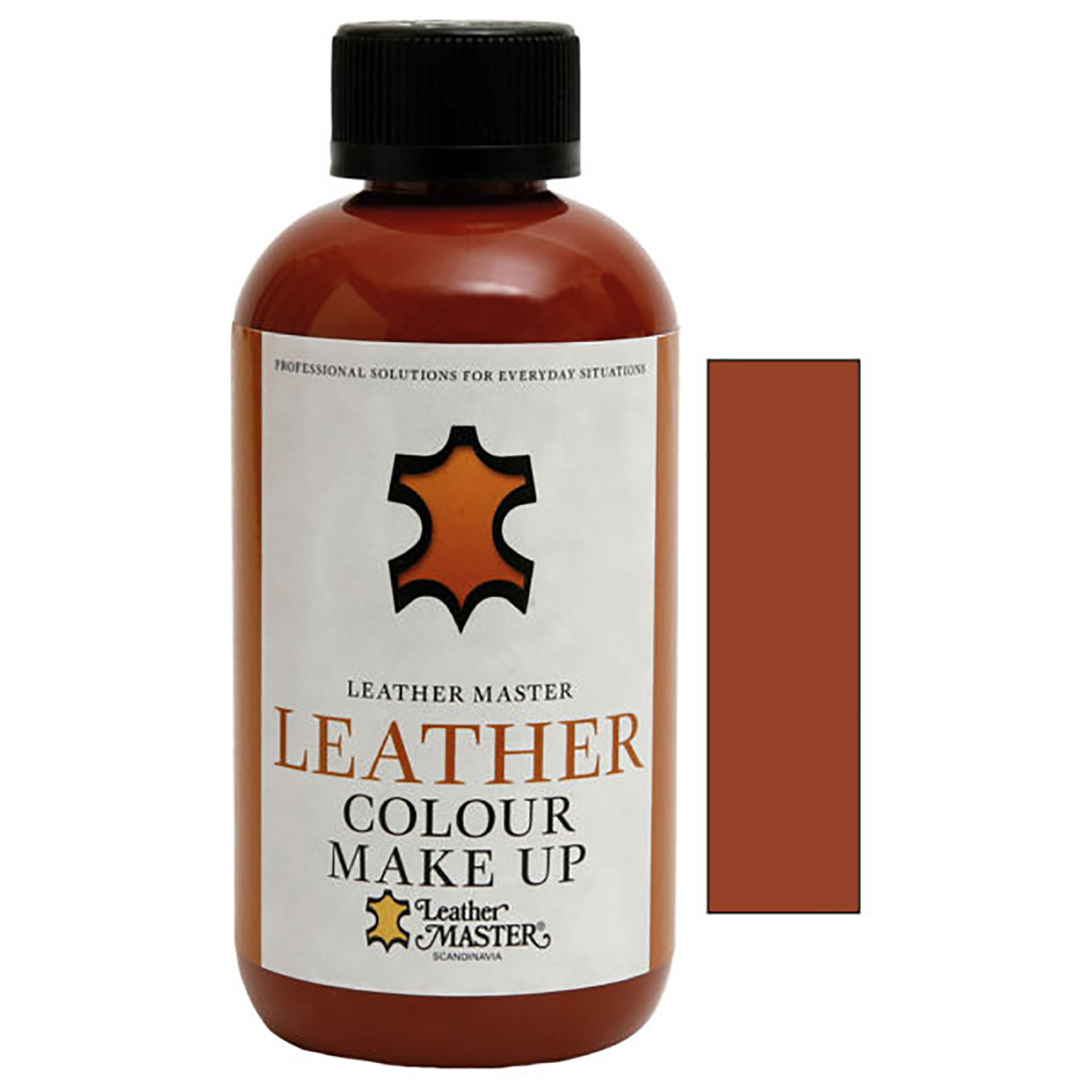 Leather Master, Colour make up - orange brown 250 ml