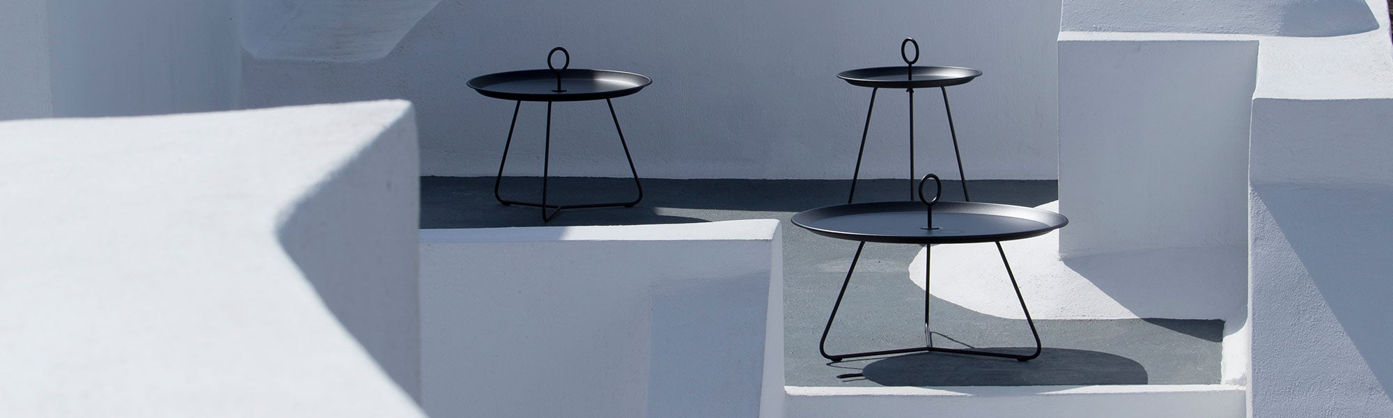 Sidebord med øyer 57,5 cm Pigeon blå