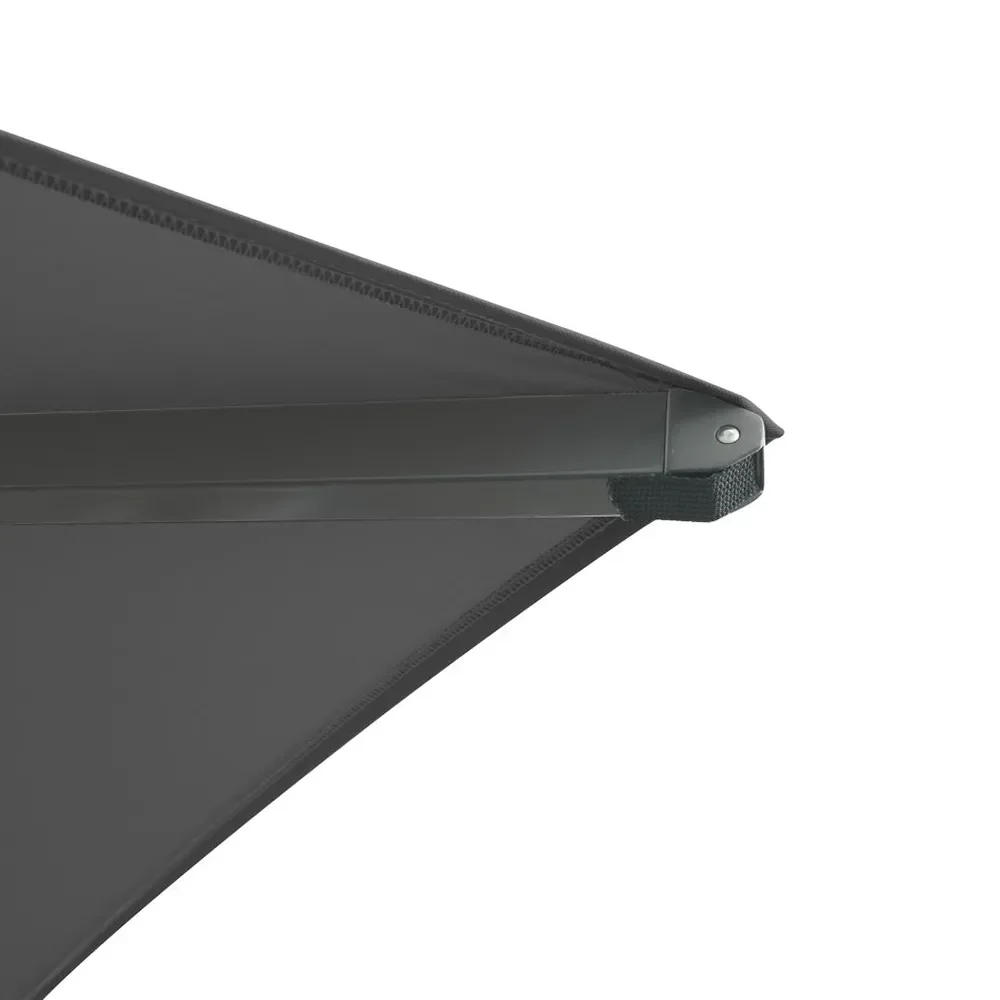 Mozzo parasoll 400x400 cm Grå/Antrasitt