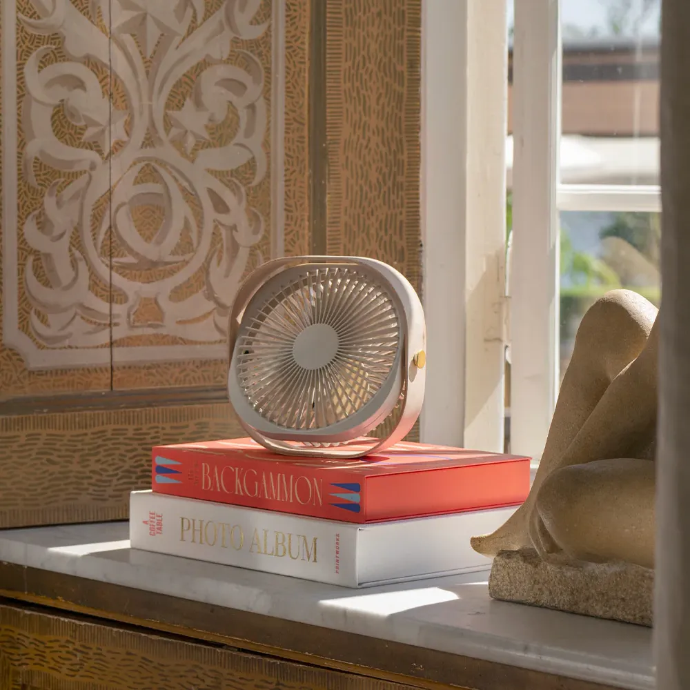 Table fan Fantastic Wood/Beige