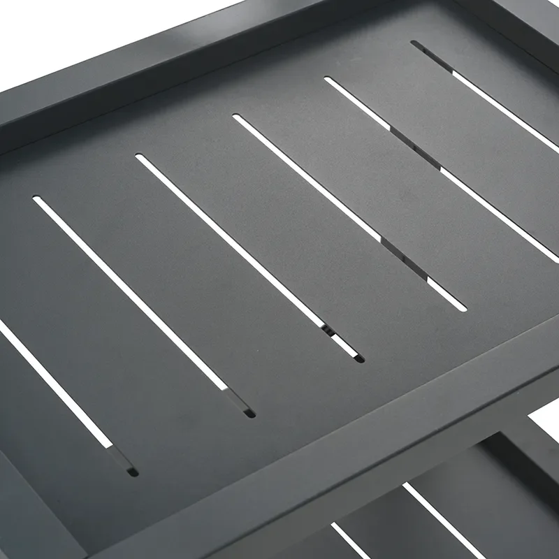 Samvaro serveringsvogn antrasitt 