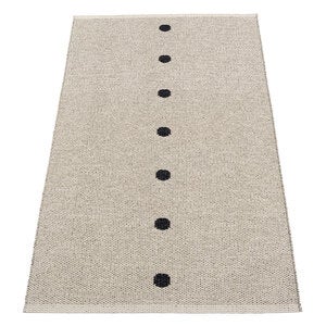 Peg matte 70x140 cm black / linen 