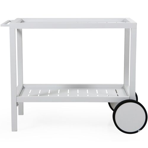 Belfort serveringsvogn hvit Brafab