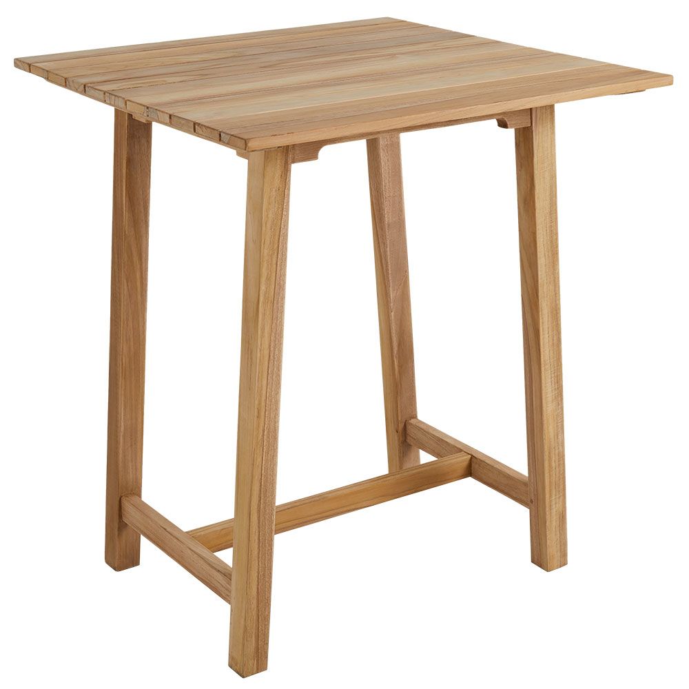 Keros Barbord 80 x 80 cm natur teak Brafab