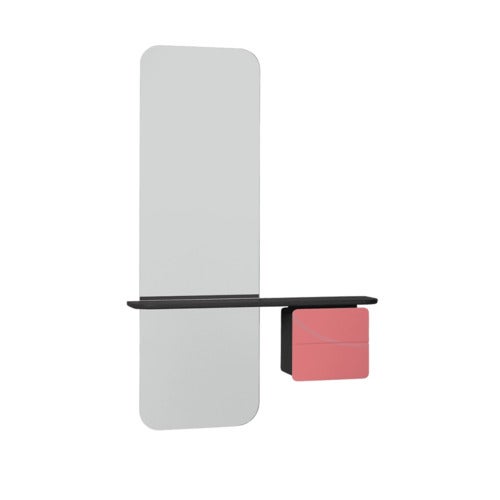 One More Look Speil Sort eik/ Nuance Rose