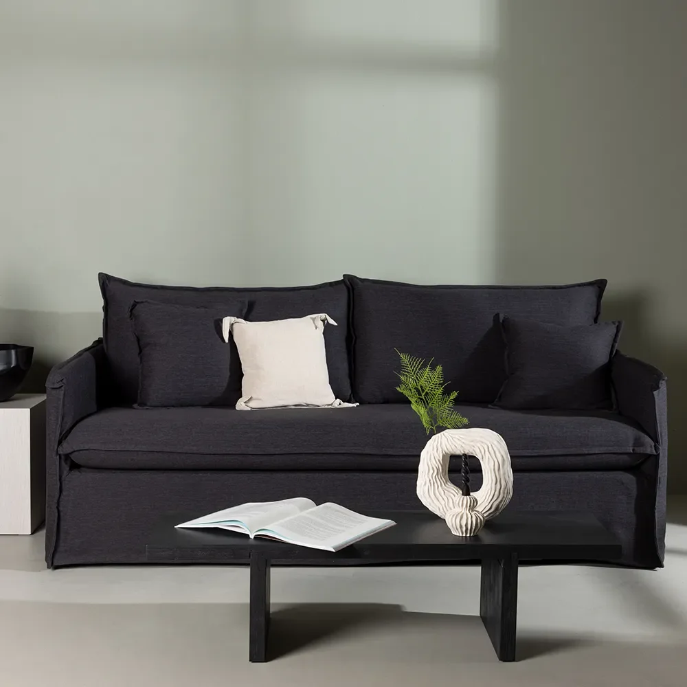 Nova 3-seters sofa Svart