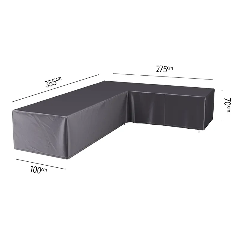 Platinum Aerocover, Møbeltrekk hjørnesofa 355/275 x 100 cm
