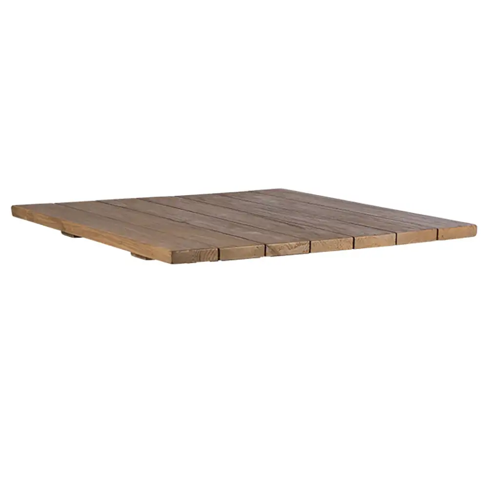 Bordplate 70x70 cm teak