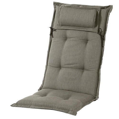 Canyon 8 cm stillingspute i strukturdralon taupe