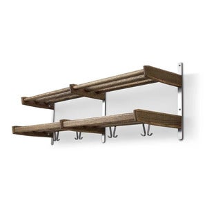 Meja Hattehylle 115 cm 2 hyller Røkt eik