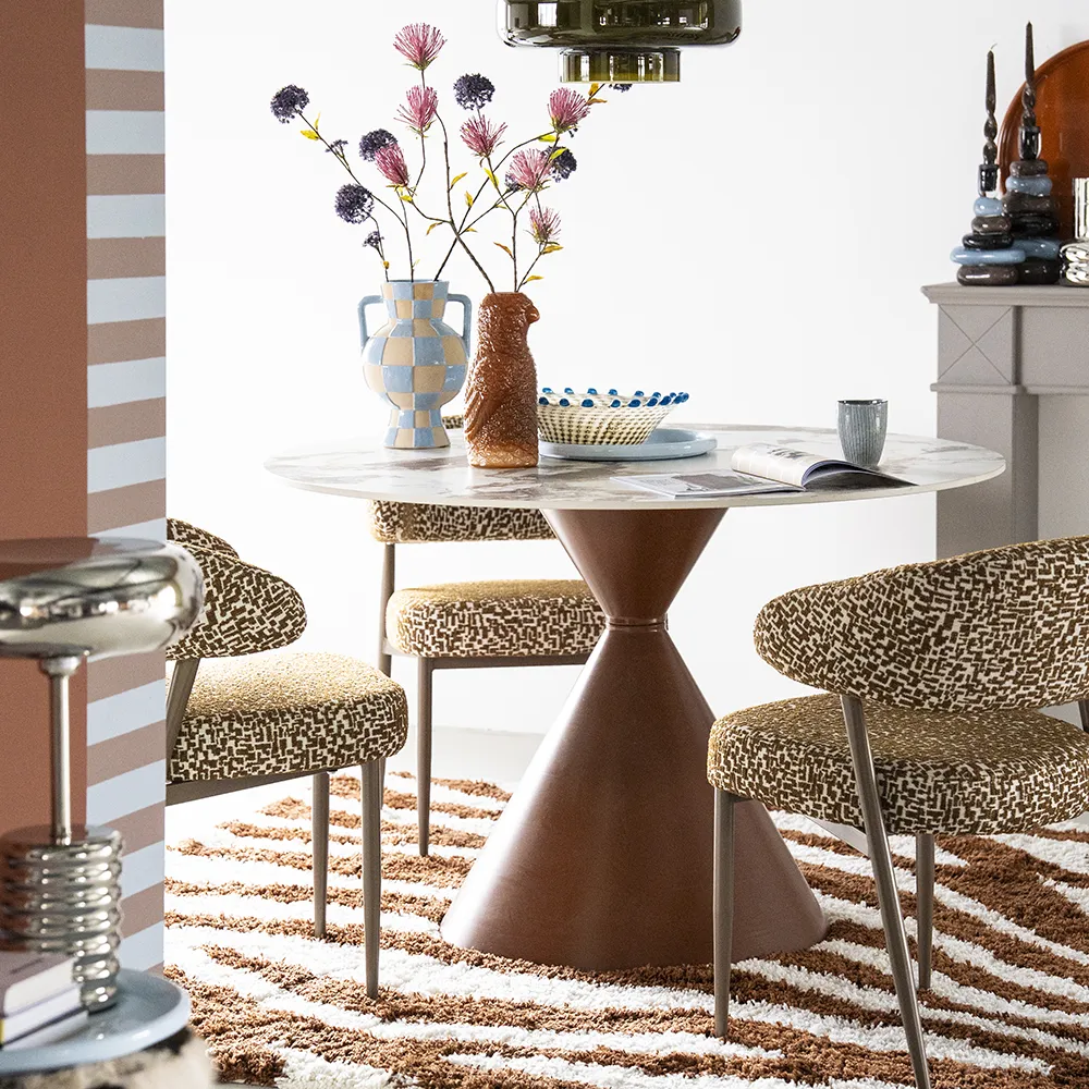 Spisestol Miso Brown med armlener