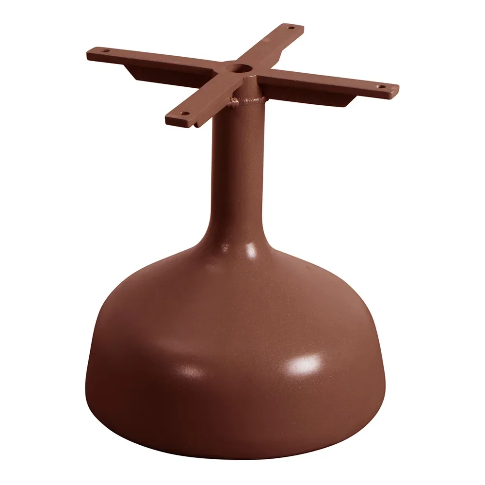 Glaze sofabord understell stort Desert red