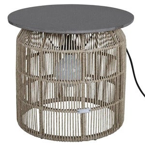 Pamir Salongbord 50 cm beige/grå Brafab