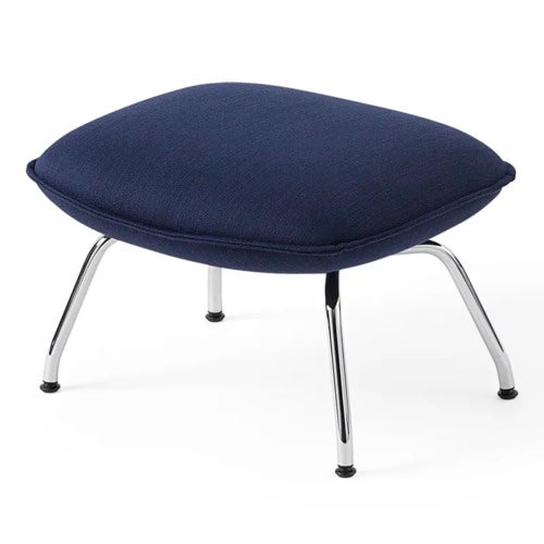 Doze Ottoman Tube Base - Balder 782 Chrome