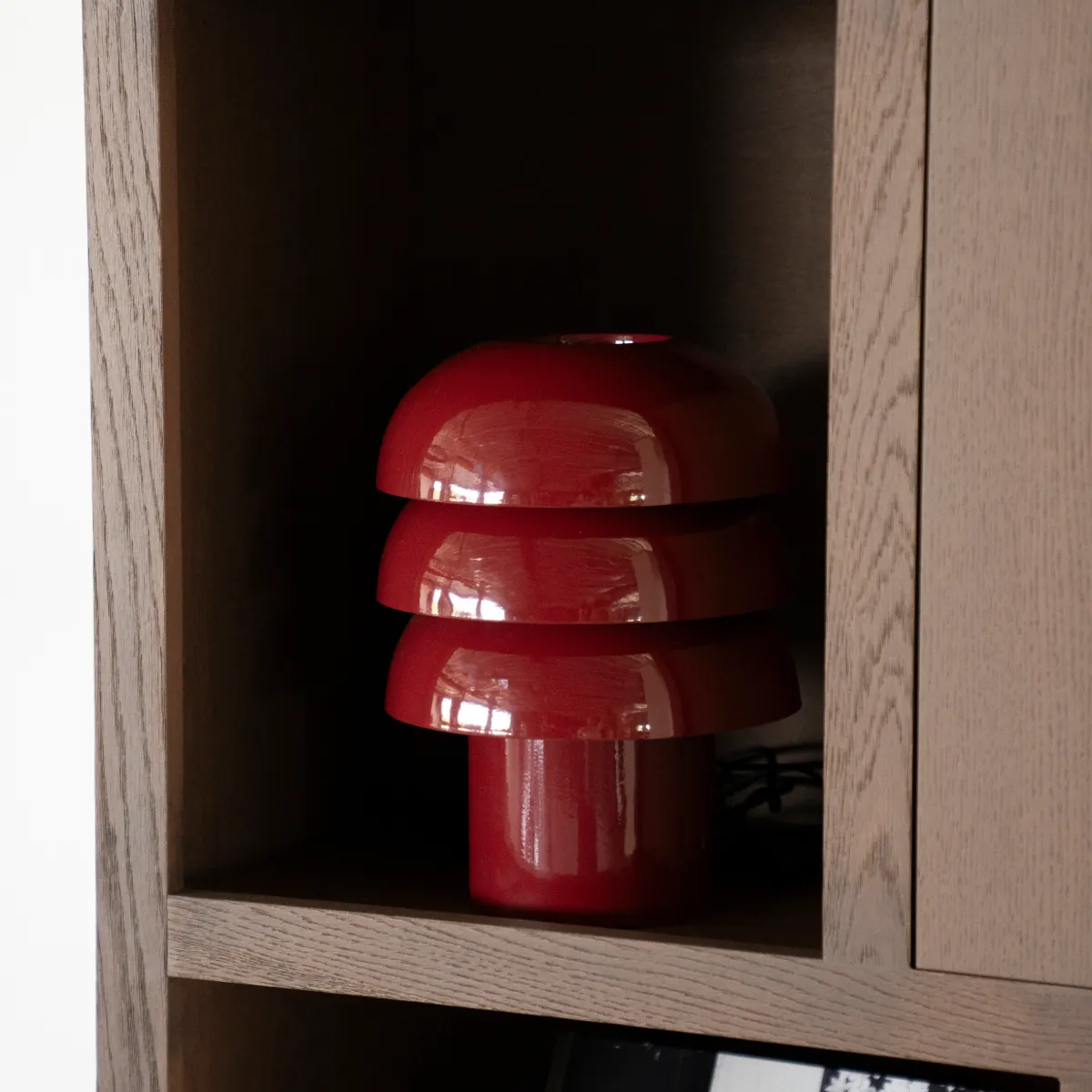 Curo - burgundy 25x25x35 cm