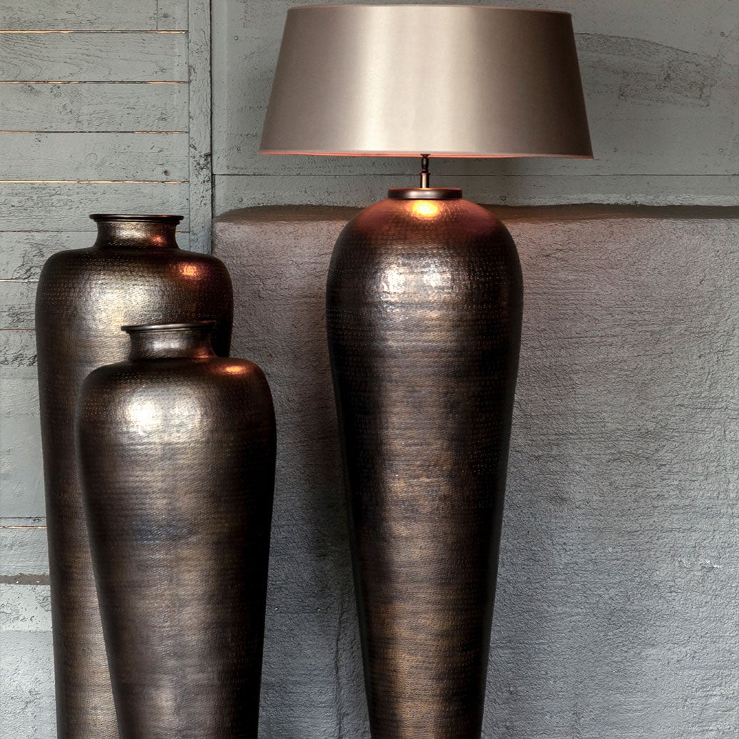 Florence gulvlampe Antique Bronze Artwood