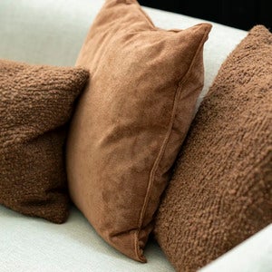 Pute Wave 50x50 cm Cinnamon