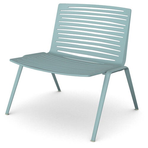 Zebra lenestol Lyseblå