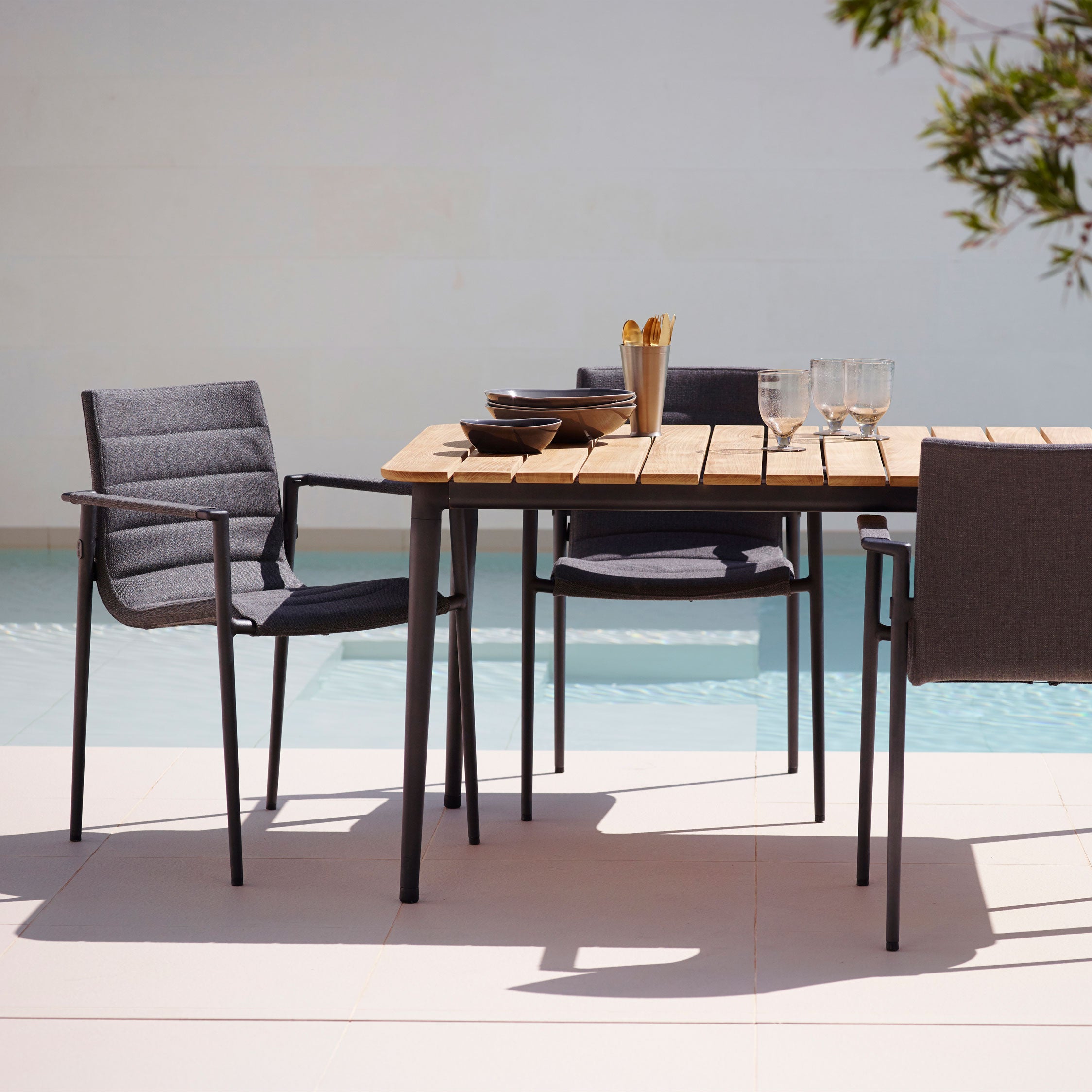 Core lenestol grå Airtouch