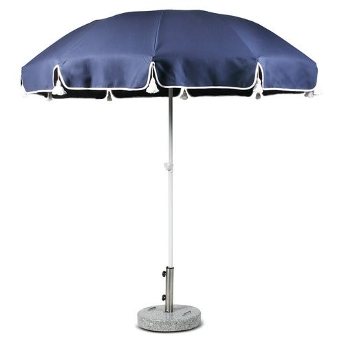 Parasoll 220 cm med dusker dark blue 33