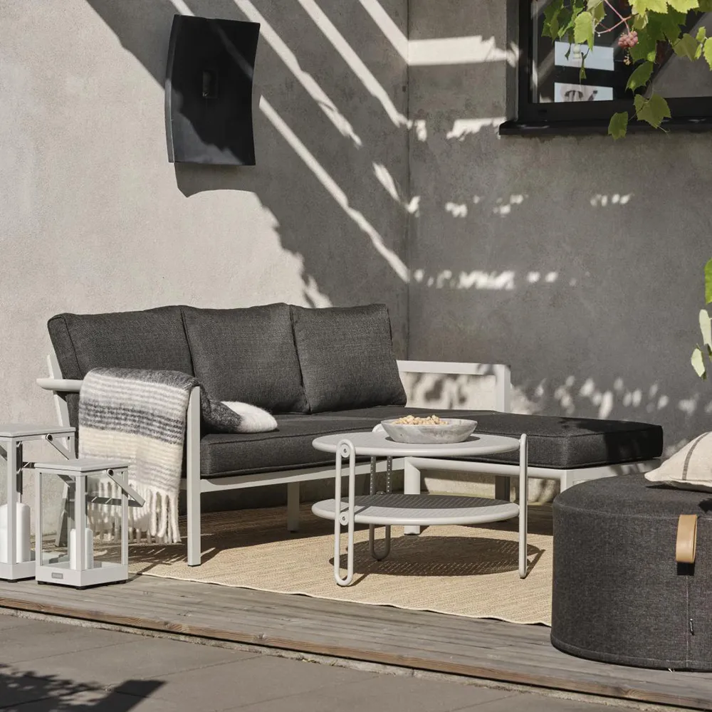 Delia divansofa Light Grey/Anthracite