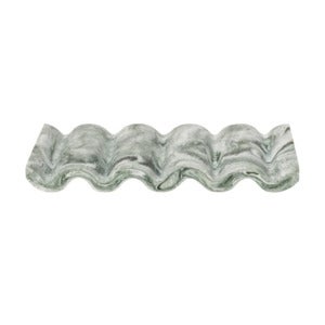 Mist Soap Dish - Emerald Off-white