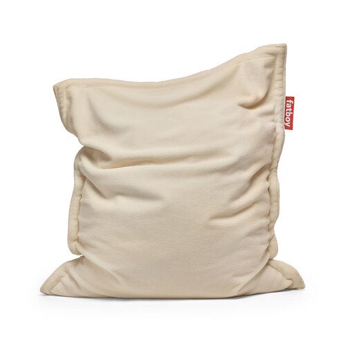 Original slim teddy Sekkestol off-white