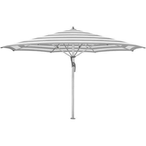 Fortello 400 cm parasoll alu Cat.5 555 Grey Stripe