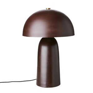 FUNGI Bordlampe L Rusty brown
