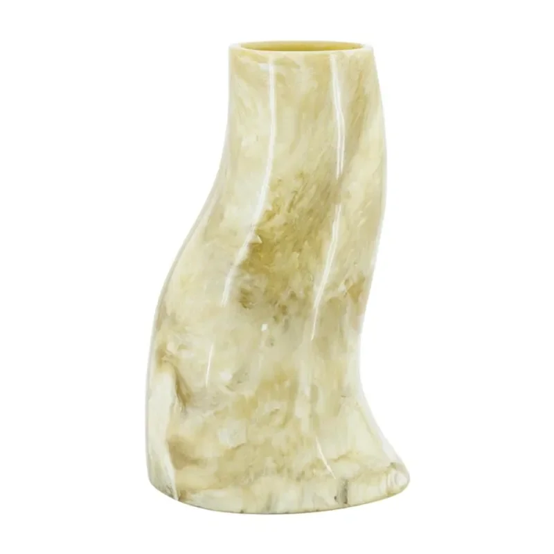 Stonea 2 vase 20x18x34 cm resin grønn