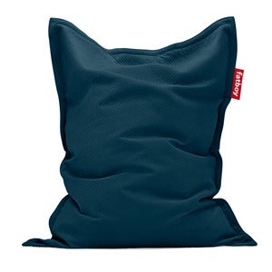 Recycled original slim royal Sekkestol velvet deep sea