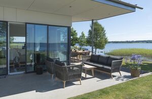 Himmelsnäs sofagruppe grå 