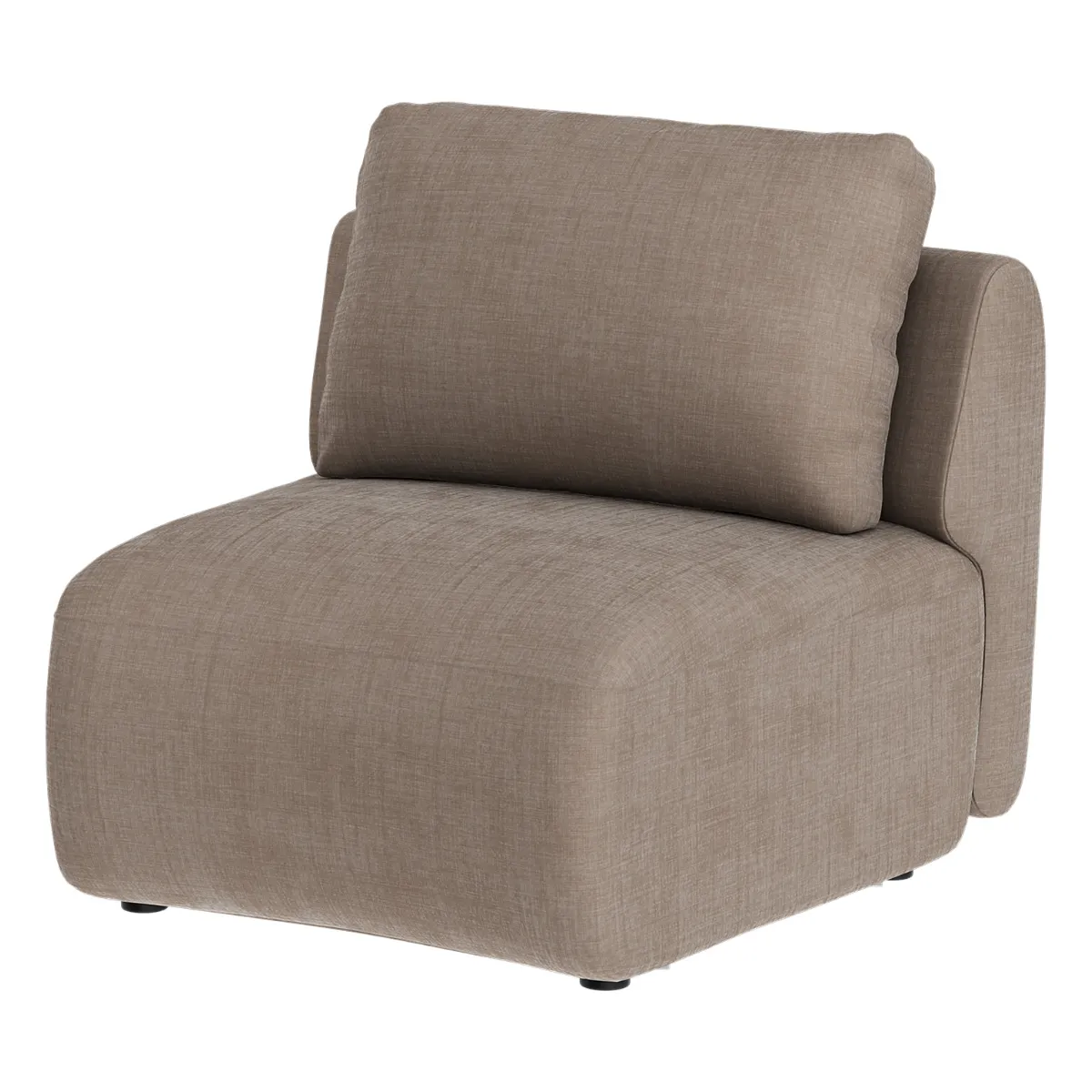 Artwood, Dixon avrundet midtmodul Gabby taupe