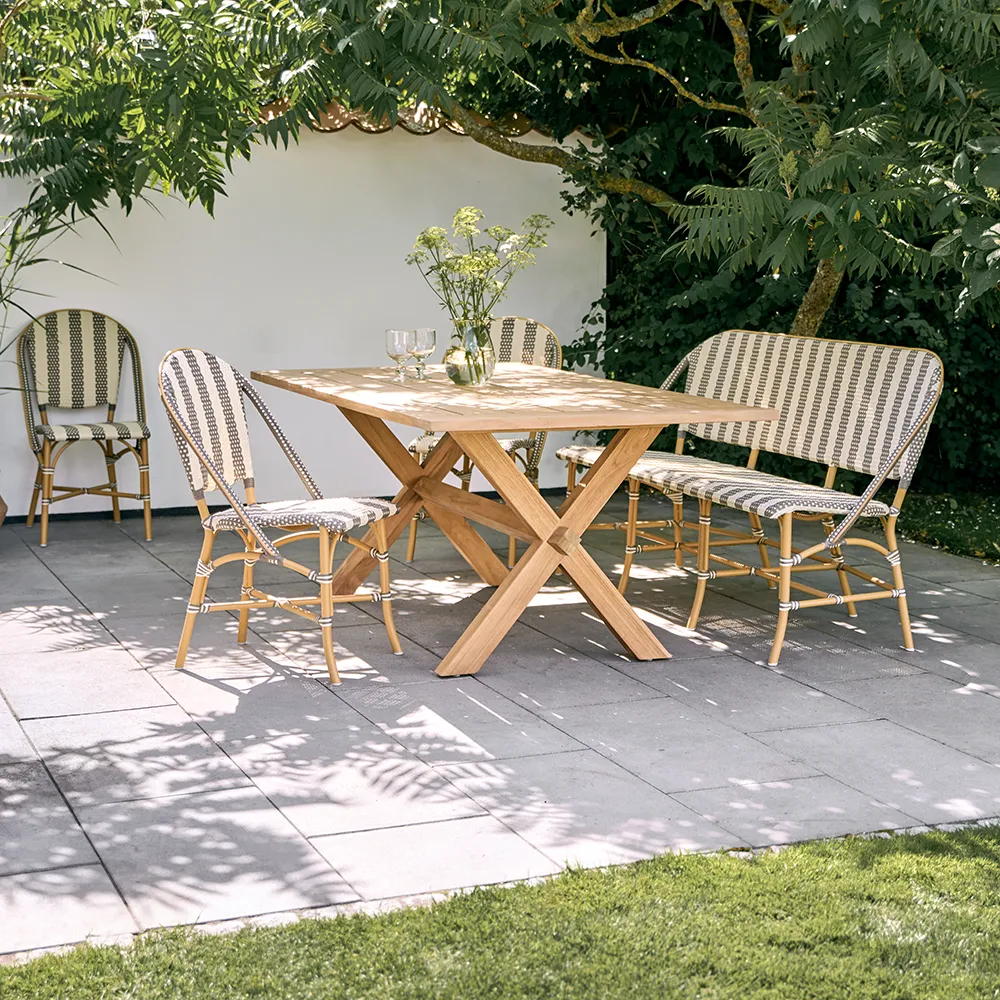  Sofie 3-seters sofa hvit/cappucino