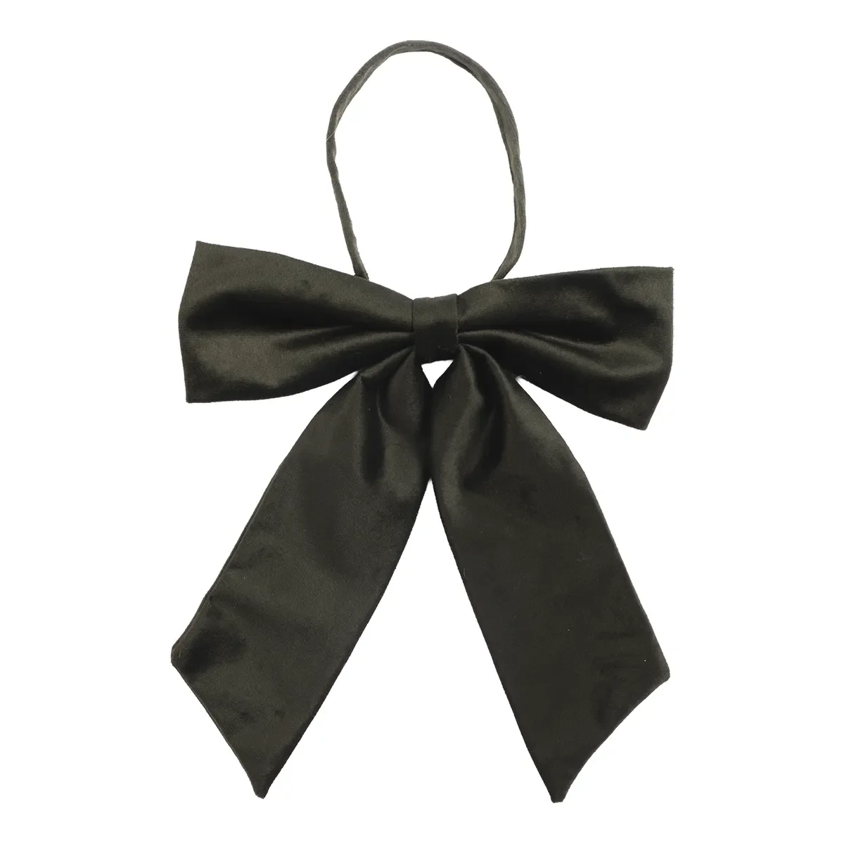 Affari of Sweden, Julesløyfe i fløyel Velvet M Green B 22 cm