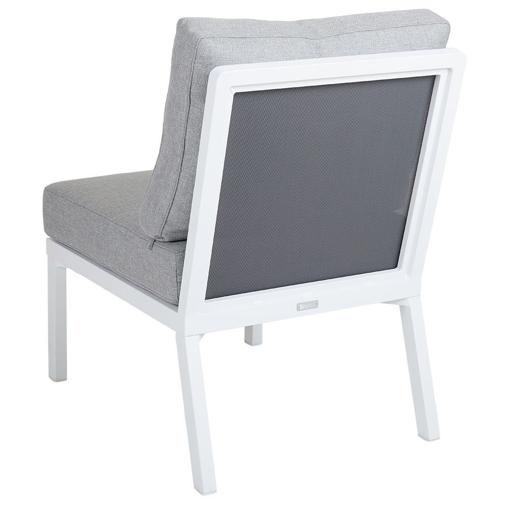 Samvaro midtdel hvit/grå Brafab