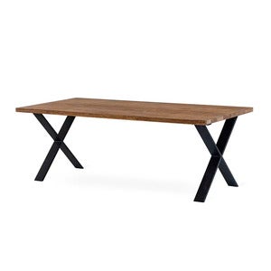 Narvik spisebord 210x100 cm med X-ben