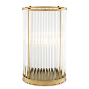 Hurricane Mayson L Antique Brass Lyslykt