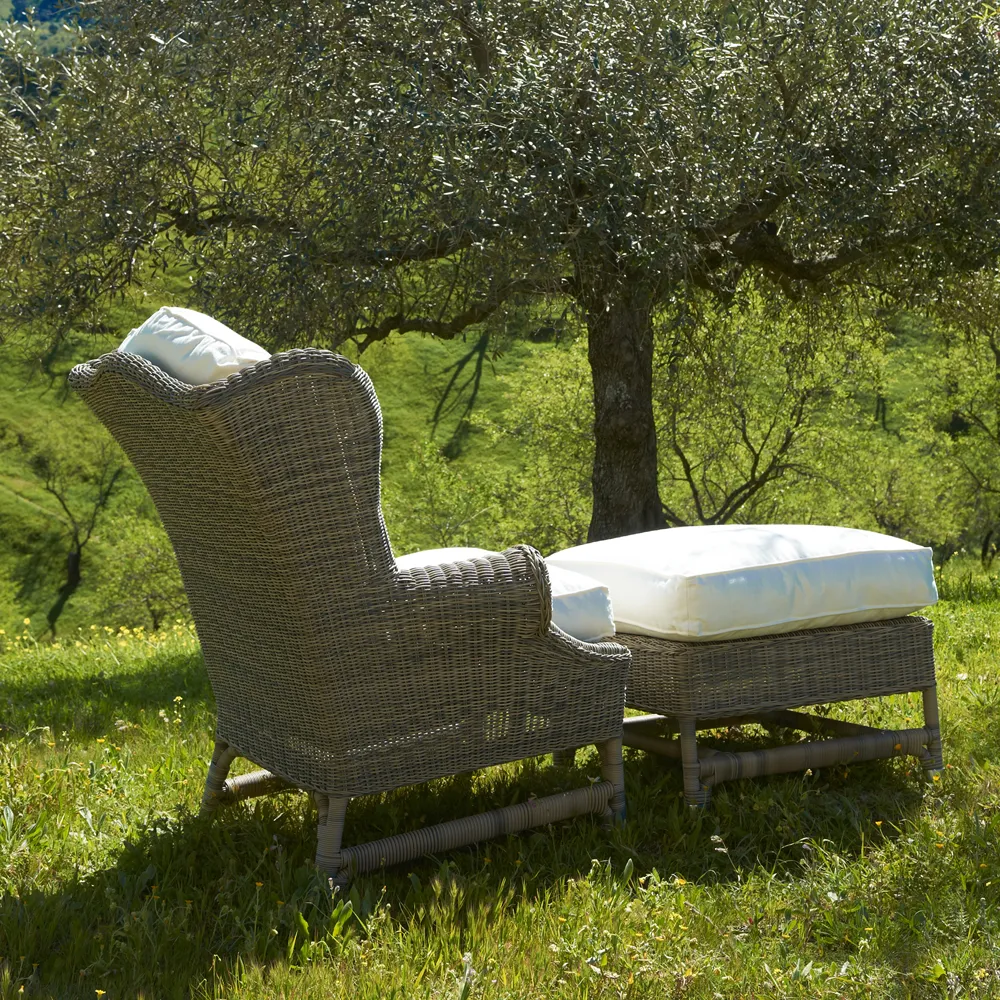 Nicolas wingback lenestol kunstrotting