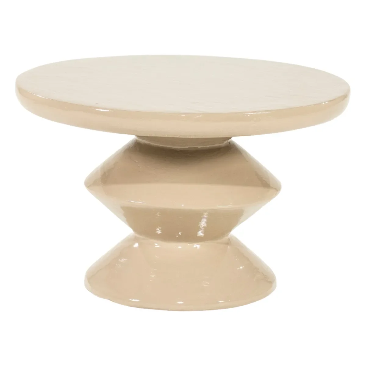 By-Boo, Circolo small sofabord 60x60x38 cm jern taupe