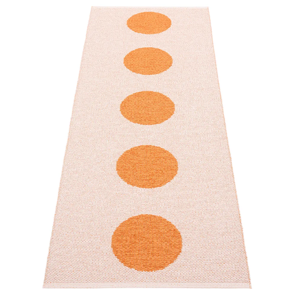 Vera Pop teppe Pale Orange/Pearl Pink 70 x 200cm