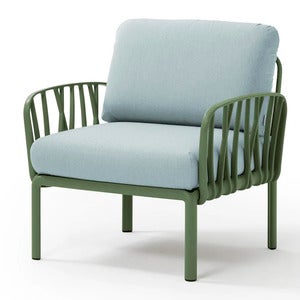 Komodo lenestol Agave - Ghiaccio Sunbrella