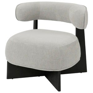 Porto lenestol i stoff Hailey shell