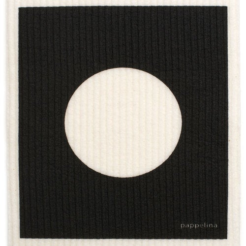 Viskestykke 17x20 cm vera svart